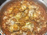 Arroz meloso de pollo al ajillo