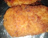 A picture of step 2 of Chicken nuggets... Make and freeze.
