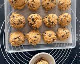 Foto del paso 6 de la receta Galletas sin gluten y sin lactosa con pepitas de chocolate y nueces