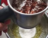 Φωτογραφία βήματος 6 της συνταγής Κέικ με κακάο και κολοκυθάκια νηστίσιμο