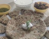A picture of step 6 of Mooli Parantha bites.