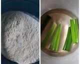 Foto langkah ke 1 dari resep 525. Kue Cucur Pandan Berserat #RabuBaru.