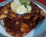 हनी पॅनकेक (honey pancake recipe in marathi) रेसिपी स्टेप 5 फोटो 