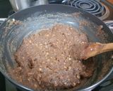 A picture of step 7 of Panchratna Chocolate Halwa Sizzler.