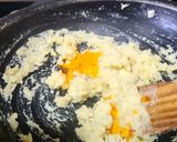 A picture of step 2 of Shahi Kesariya Coconut Mawa Modak.