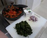 Foto langkah ke 3 dari resep Sayur santan daun singkong😊😘😘.