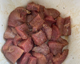Foto del paso 1 de la receta: Pierna de cerdo picada en freidora de aire