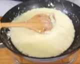 A picture of step 1 of Mava burfi (milk cake).