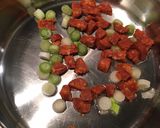 A picture of step 1 of Cod & Chorizo Stew.