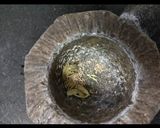 A picture of step 3 of Makhandi halwa.