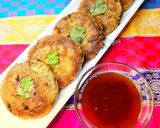 A picture of step 6 of Louki k kabab.