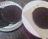 RAINBOW CAKE IN CHOCOLATE FLAVOUR 🌈🎂 રેસીપી સ્ટેપ3ફોટો