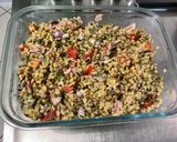 Une image de l'étape 13 de Salade de haricots mungo au jambon, et oignon rouge.