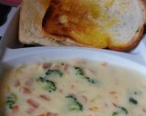 Foto langkah ke 7 dari resep Cream Soup Roti Tawar.