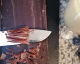 Une image de l'étape 7 de Flan coulis Framboises.