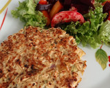 Foto del paso 10 de la receta: Hamburguesa de pollo, avena y verduras