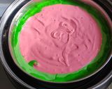 Foto langkah ke 6 dari resep (038). Bolu Kukus Semangka.