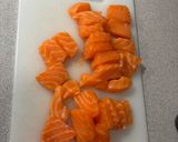 Foto del paso 2 de la receta: Salmón a la naranja express