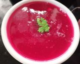 A picture of step 5 of Beetroot amla soup.