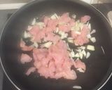 Une image de l'étape 1 de Dinde au curry et au riz.