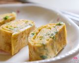 Foto langkah ke 9 dari resep Tamagoyaki - Telur dadar Gulung ala Jepang.
