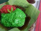 Bubur sumsum pandan