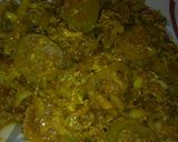 A picture of step 2 of Cabbage sauce.