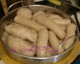 Foto langkah ke 11 dari resep PemPek Nasi (udang rebon) isi telur puyuh.