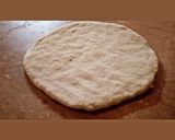 A picture of step 3 of Naan in frying pan.!!.