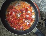 A picture of step 7 of Scrambled eggs with vegetables & potatoes.