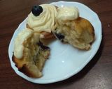 A picture of step 11 of Blueberry cup cakes/muffins#kidsrecipechallenge#4wkschallenge.