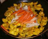 Foto del paso 5 de la receta: Tabulé y pollo al curry con coco