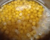A picture of step 1 of Chana Chaat.