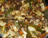 A picture of step 3 of Veg Pulav.