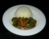 A picture of step 11 of Stir fried veggies.