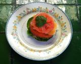 Foto del paso 1 de la receta: Mil hojas con salmón
