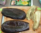 Foto del paso 2 de la receta Berenjena gratinada rellena con carne de buey