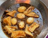 Foto langkah ke 4 dari resep Telur Tahu Bacem Khas Betawi.