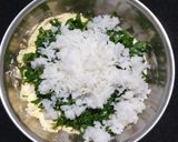 A picture of step 1 of Methi Muthiya.