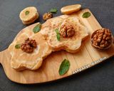 عکس مرحله 1 از دستور پنکیک مغزدار با آب پنیر 🌸