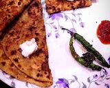 নিরামিষ আলু র পরোটা (Aloo Paratha Recipe In Bengali) রেসিপি ধাপ - 4 ছবি