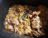 Foto del paso 1 de la receta Pasta seca integral con picadillo de gallina