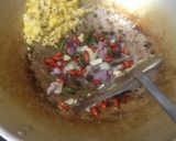 Foto langkah ke 4 dari resep Oseng kacang panjang tauge+orak arik telur.