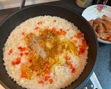 義式海鮮咖哩燉飯的食譜步驟3照片