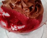 Pas rețetă Desert din spumă de vişine şi cremă de ciocolată 3 fotografie