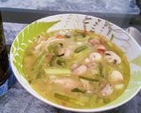 A picture of step 11 of Thai green soup.