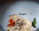 A picture of step 1 of Khandvi Noodles.