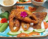 Hình bước làm 3 của món Cá diêu hồng tẩm bột chiên giòn