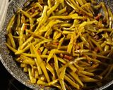 Foto del paso 5 de la receta: Judías salteadas con tacos de jamón