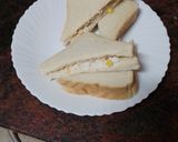 Foto del paso 4 de la receta: Sándwich de atún, maíz dulce, huevo duro y mayonesa